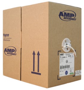 6-57826-2 Cáp mạng AMP Cat5e chuẩn U/UTP White, 305Meter/Box